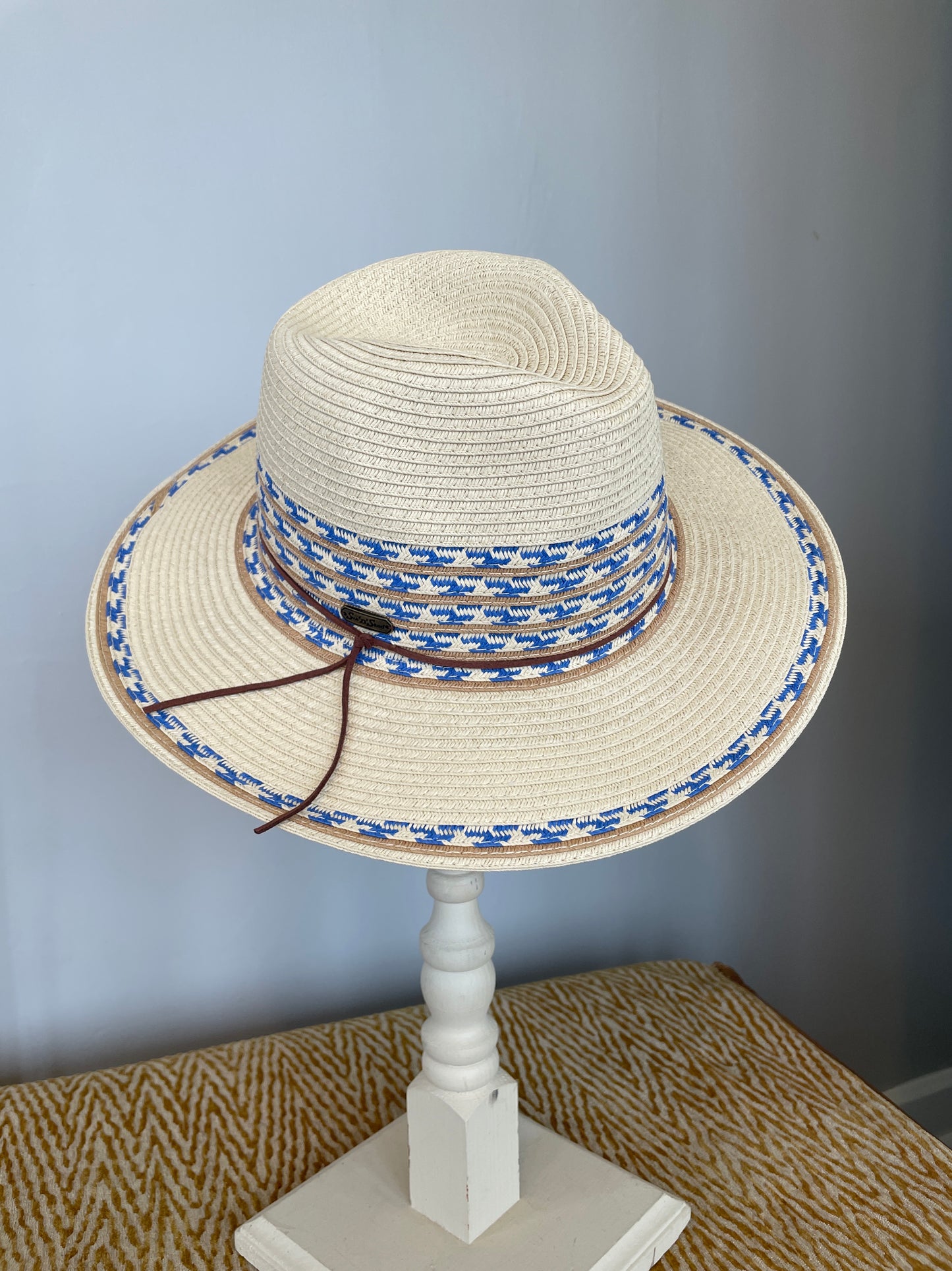 A195-2901B - 3.5” Brim Safari Hat - Blue