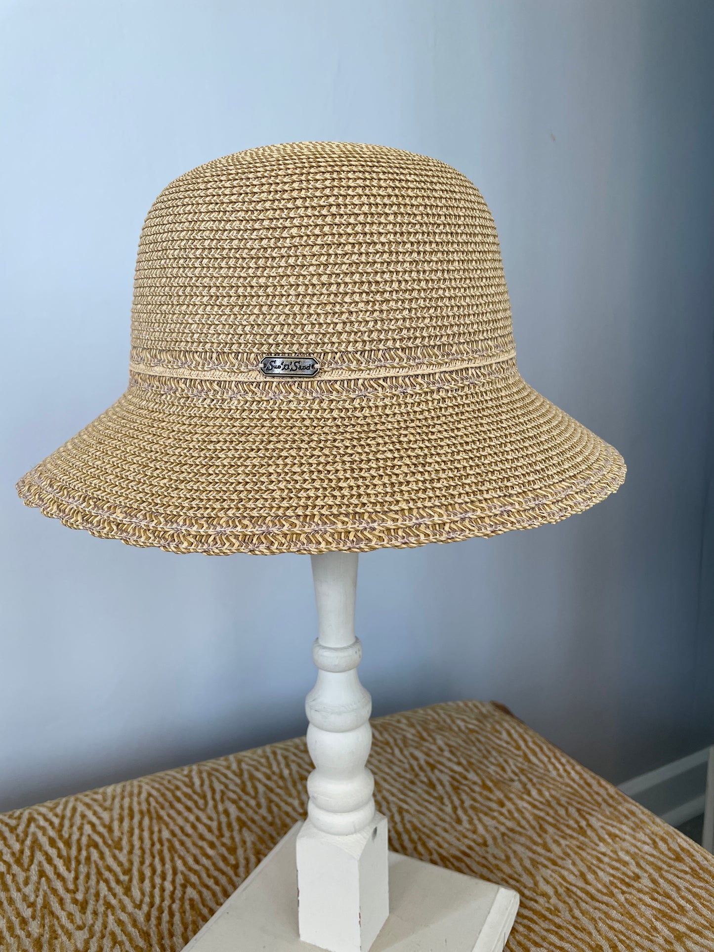 A195-2985B - 2.75” Brim Hat - Tan