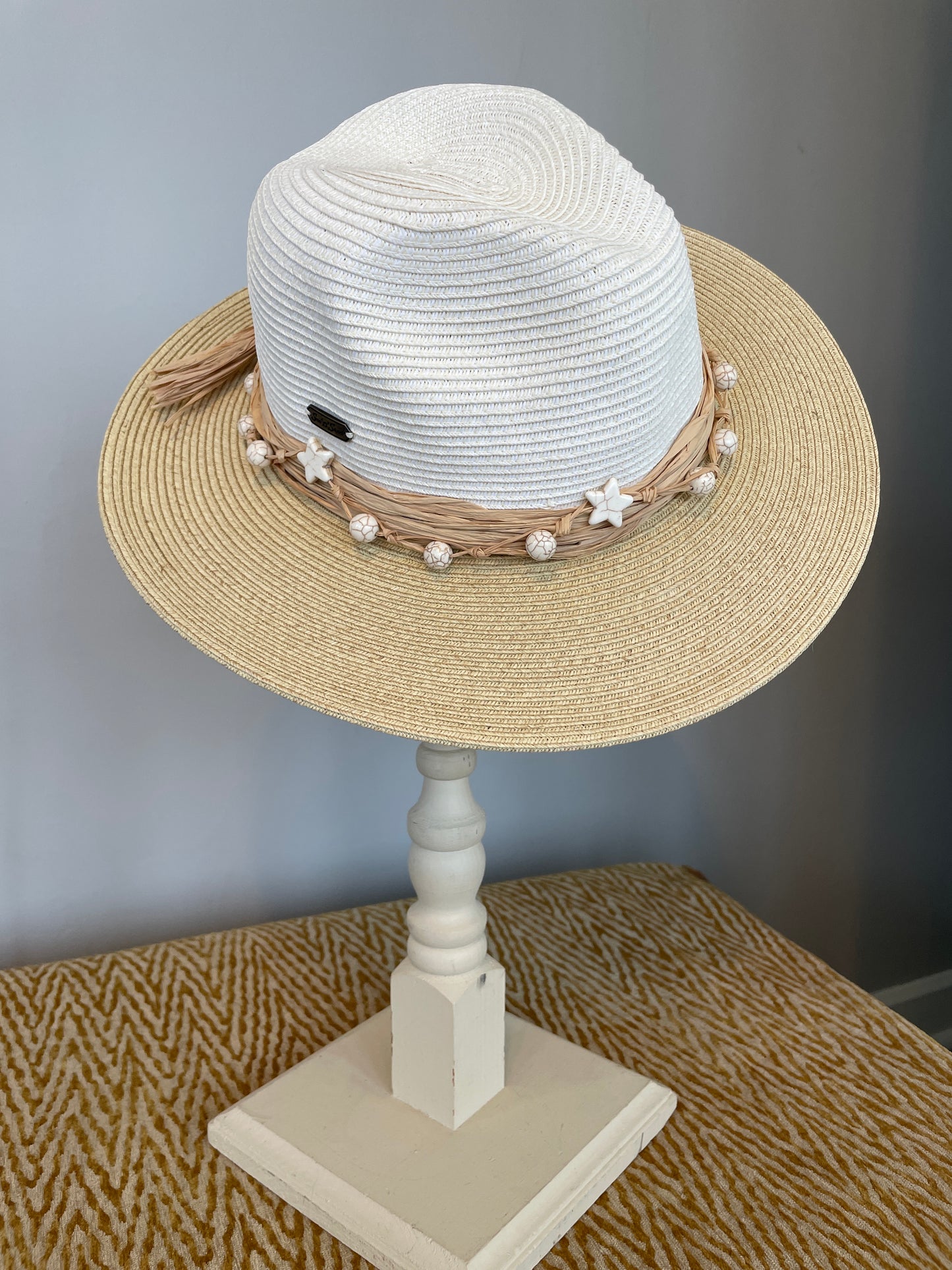 A195-3018A - 3.5” Brim Safari Hat - Natural