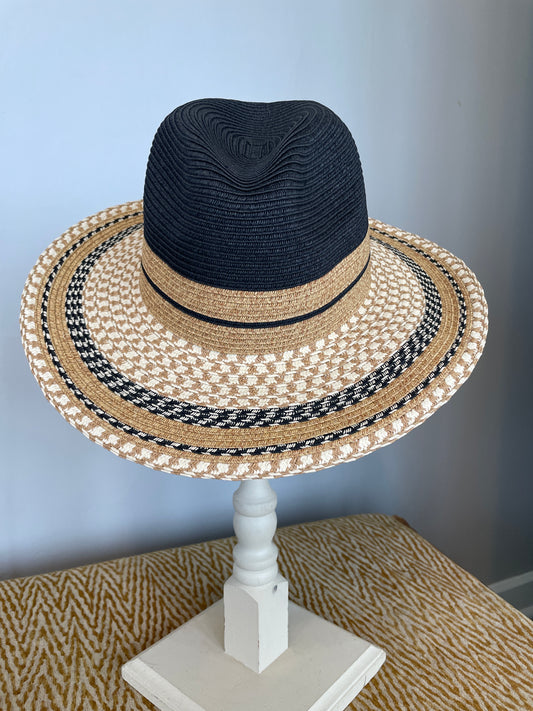 A195-2664B - 3.5” Brim Safari Hat - Black