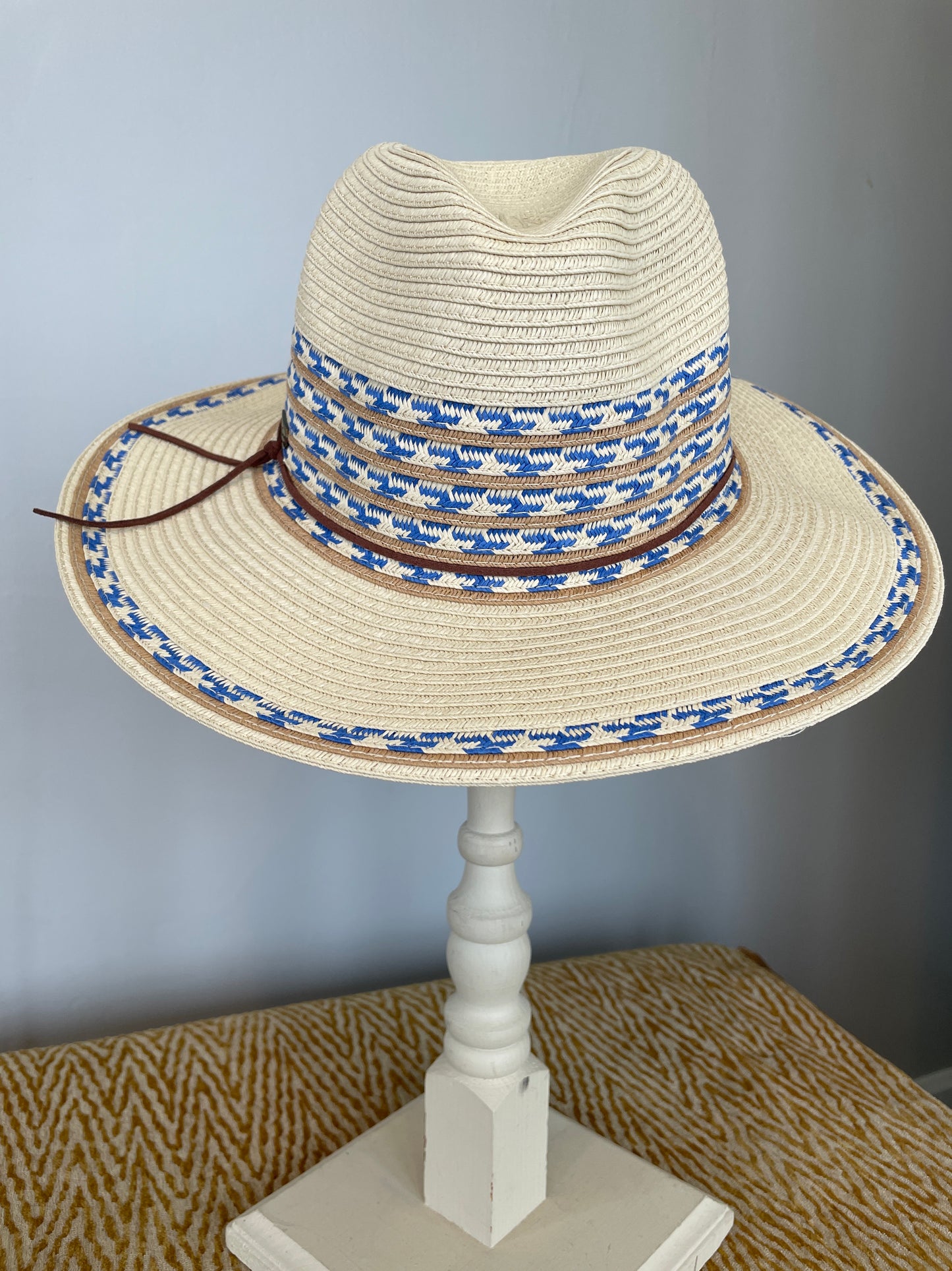 A195-2901B - 3.5” Brim Safari Hat - Blue