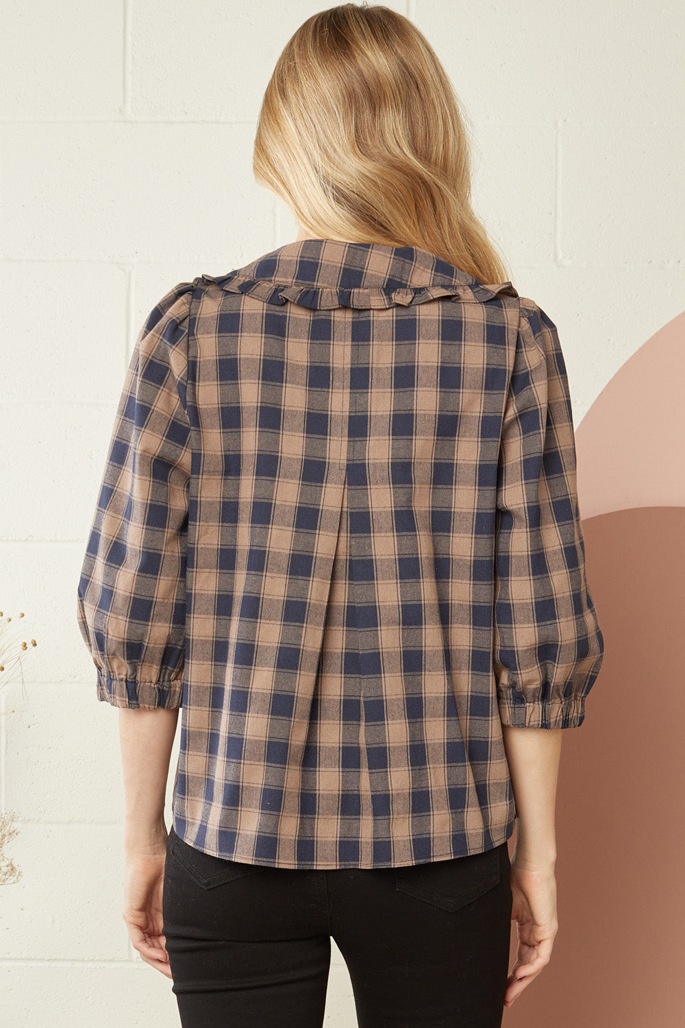 Oversized Collar Top