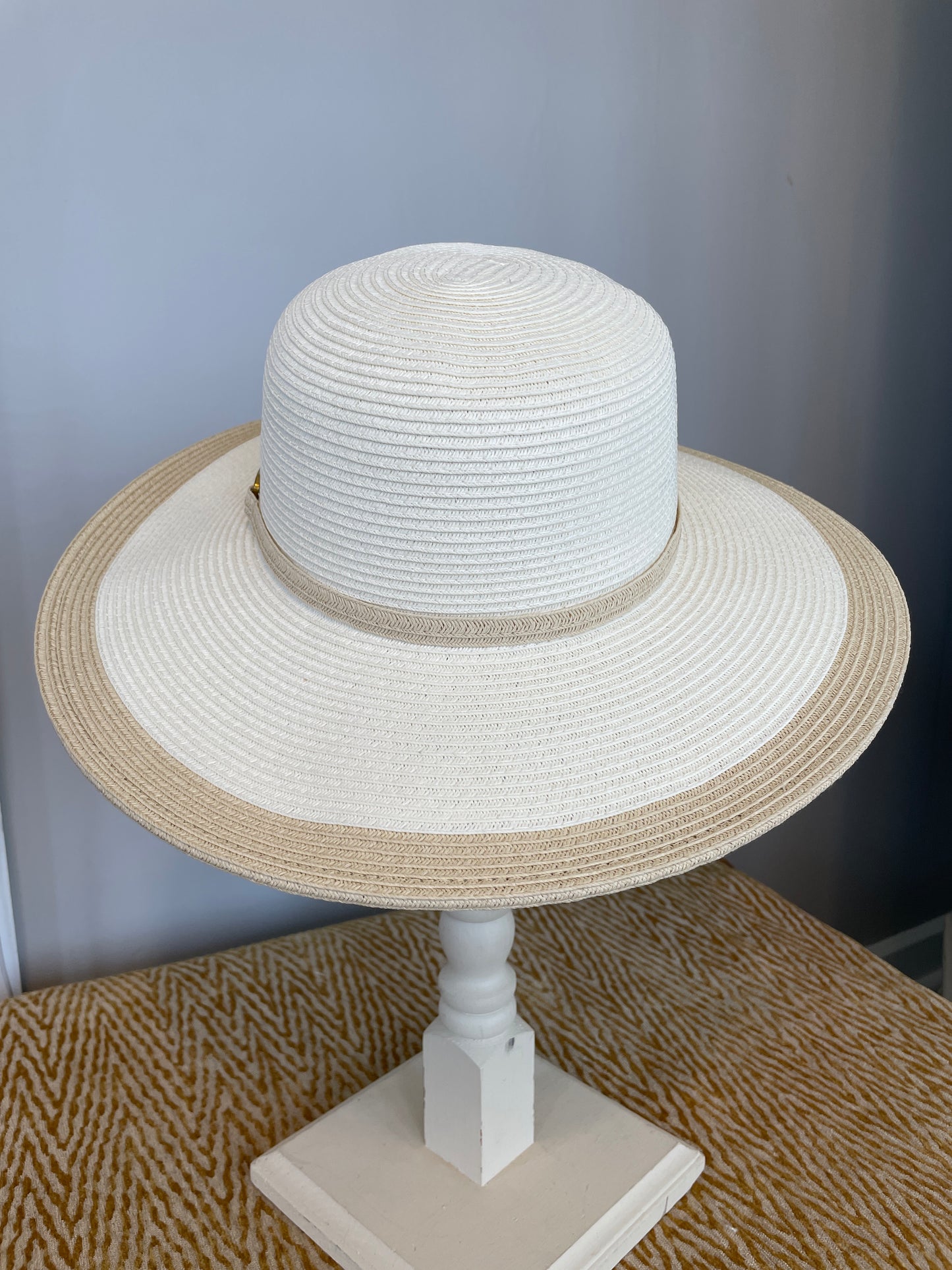 A195-3279A - 4” Brim Hat - Ivory