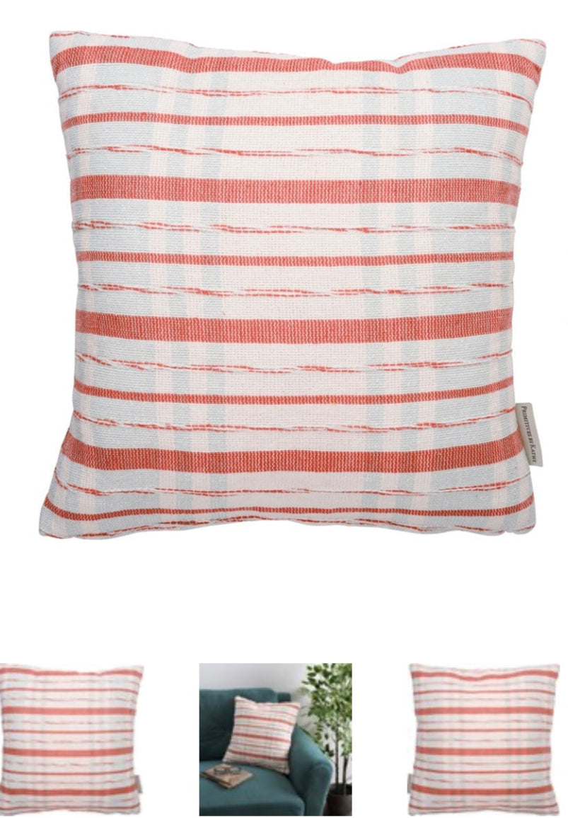 Blue Orange Pillow