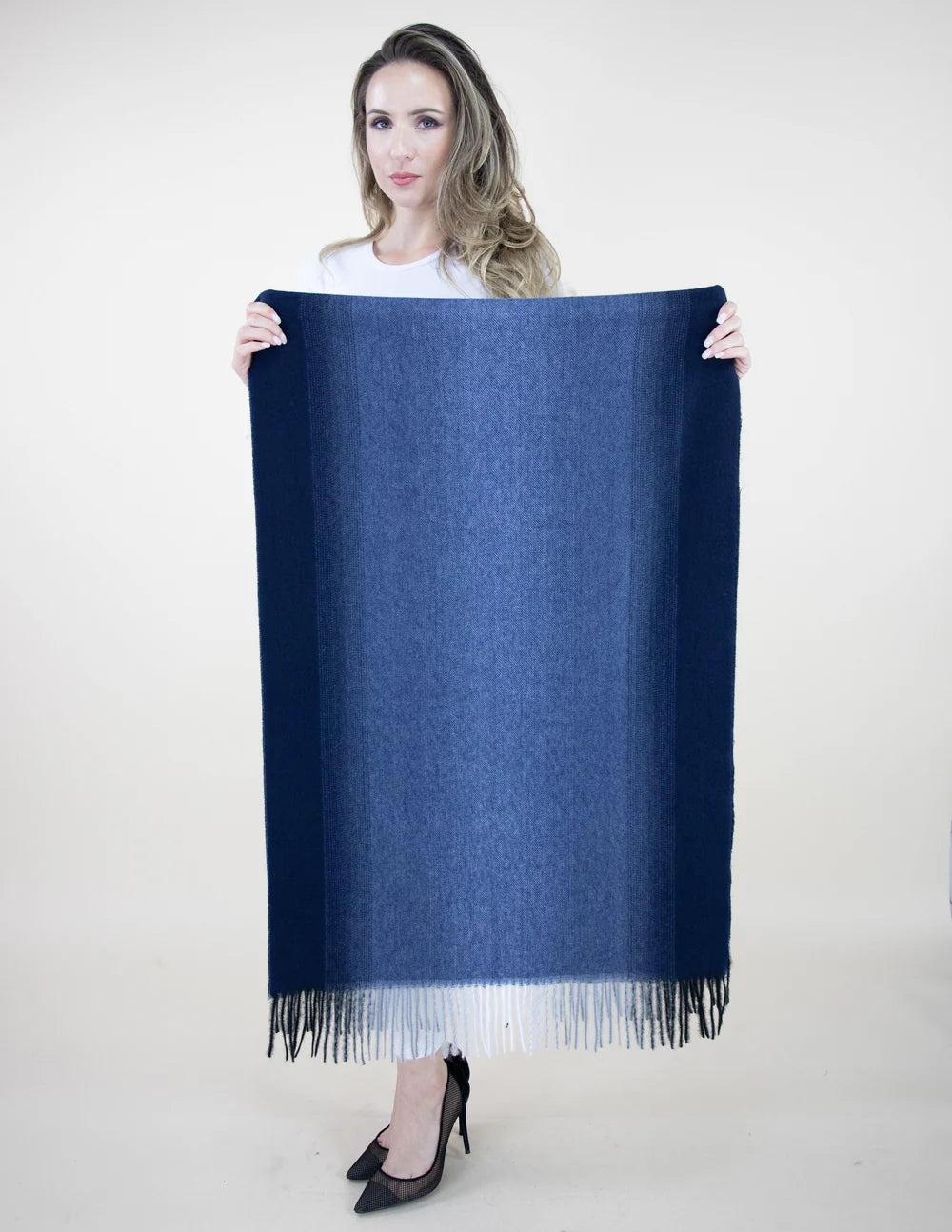 Halo Shade Scarf - Navy