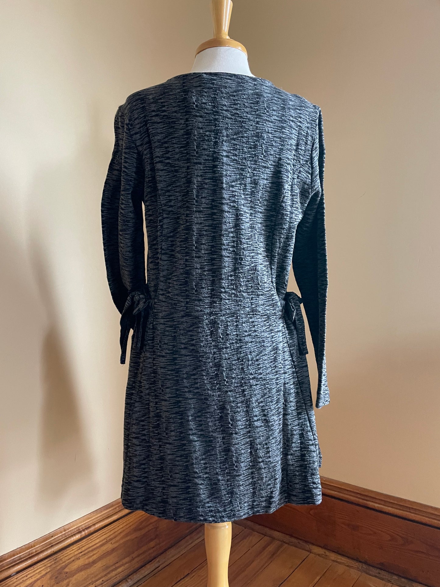 Gray Tunic with Ties