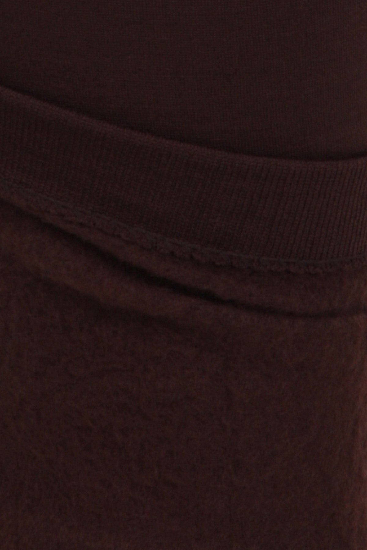 Plus Fleece Leggings- Coffee