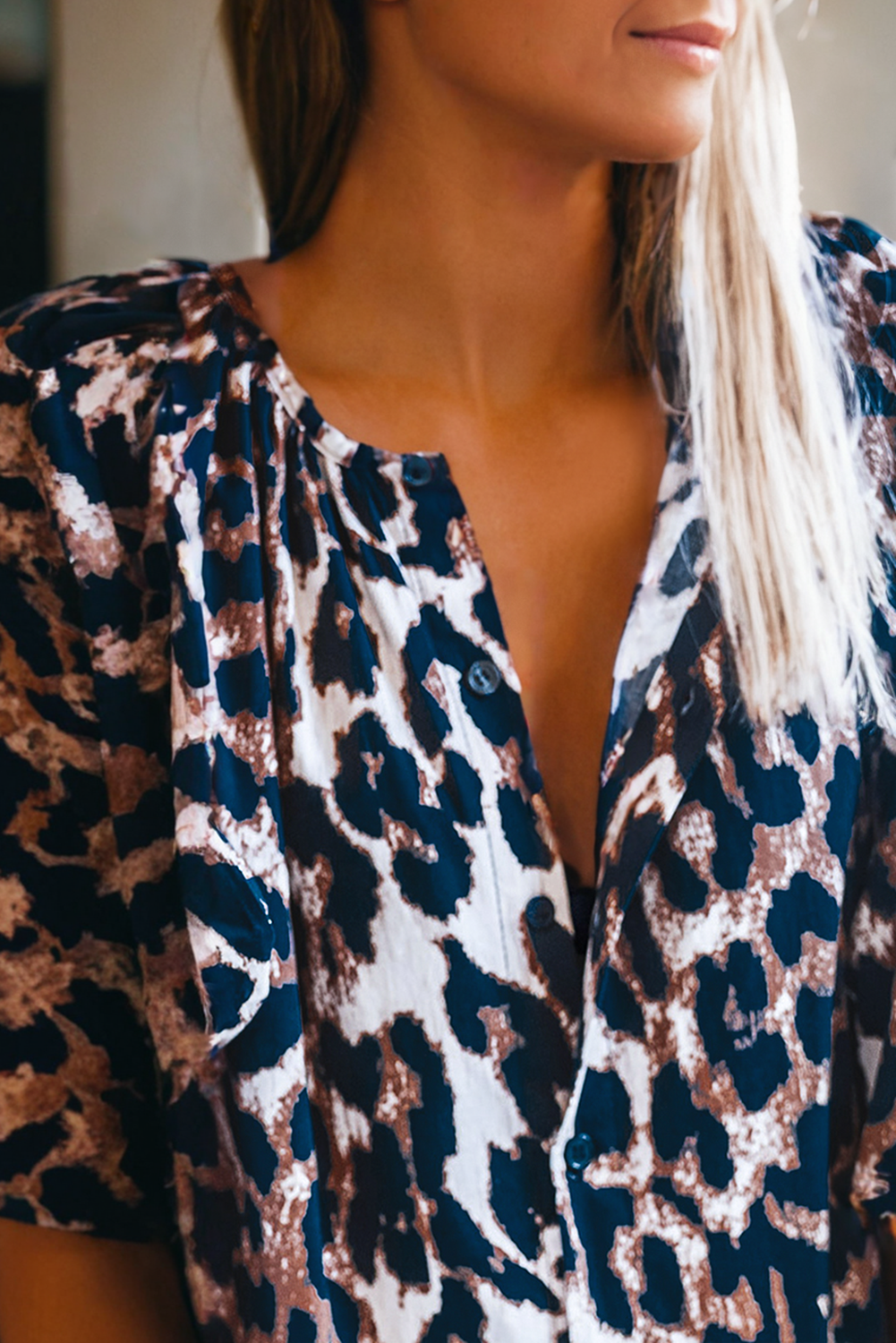 Casual Pattern Leopard Dress