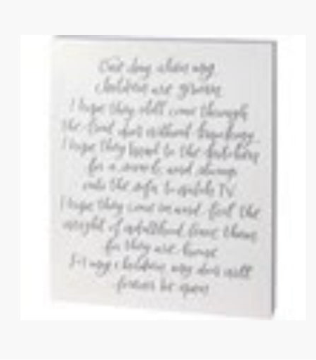 Box Sign Forever Open