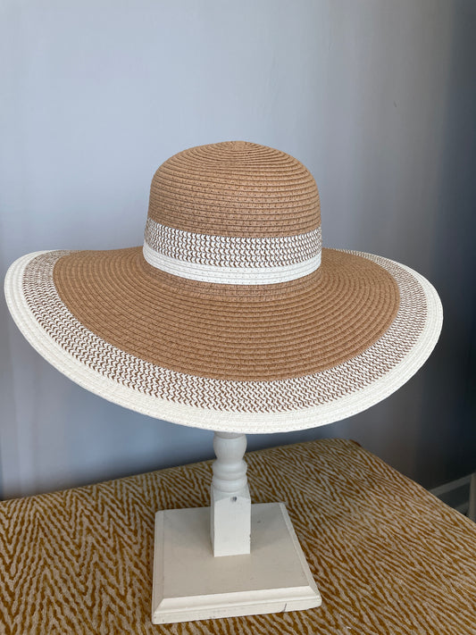 A195-3190B - 5” Brim Hat - Tan