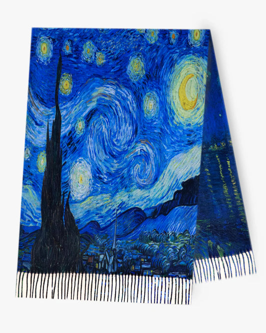 Museum Starry Night Scarf - 2 Sided