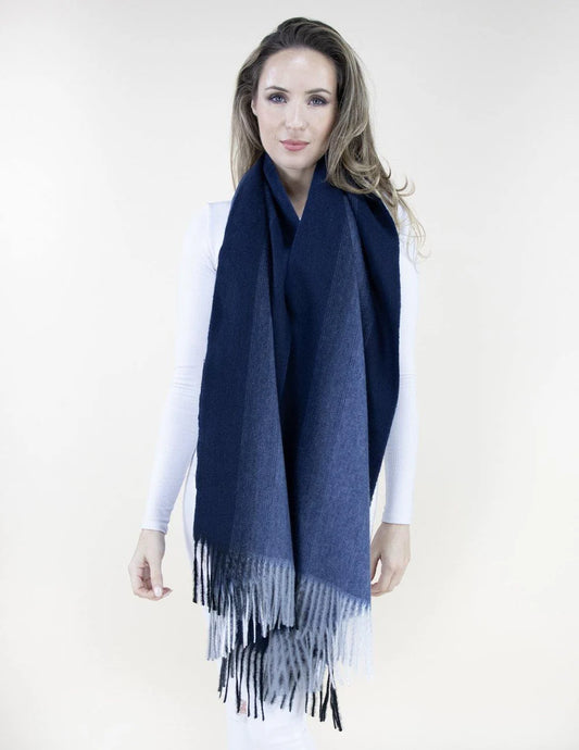 Halo Shade Scarf - Navy