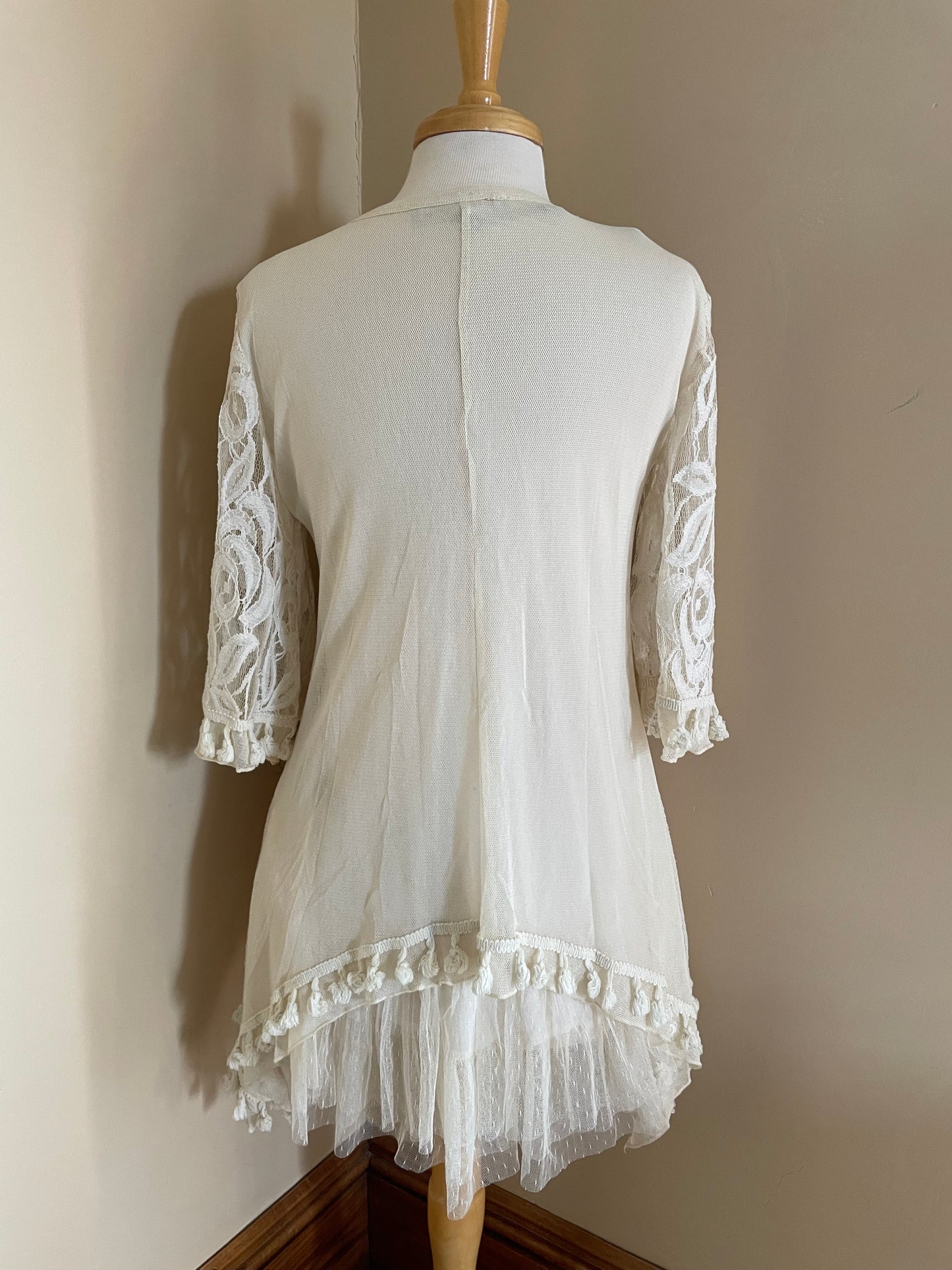 Lace Tunic / Dress Cream