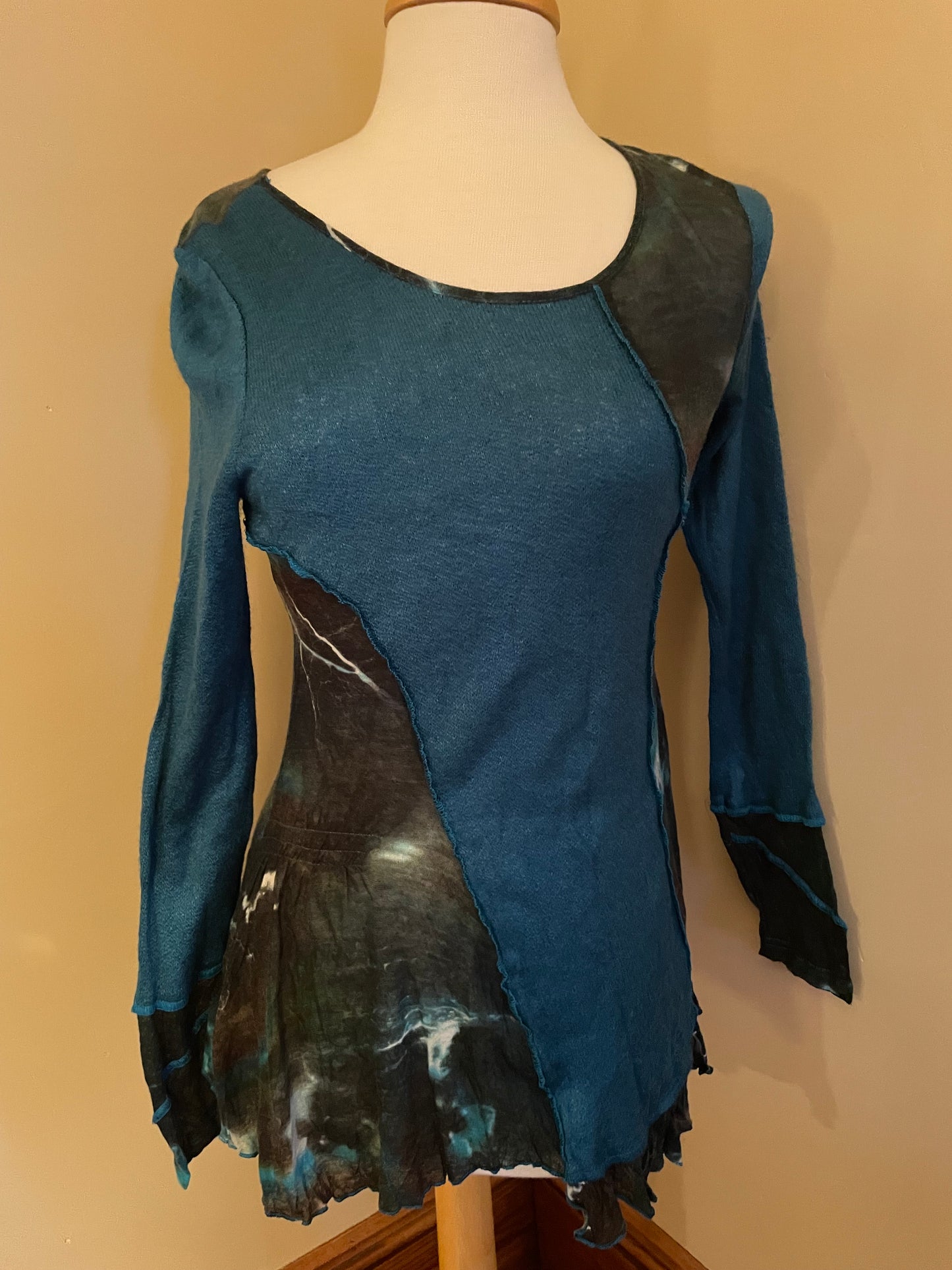 Round Neck Tunic- Teal