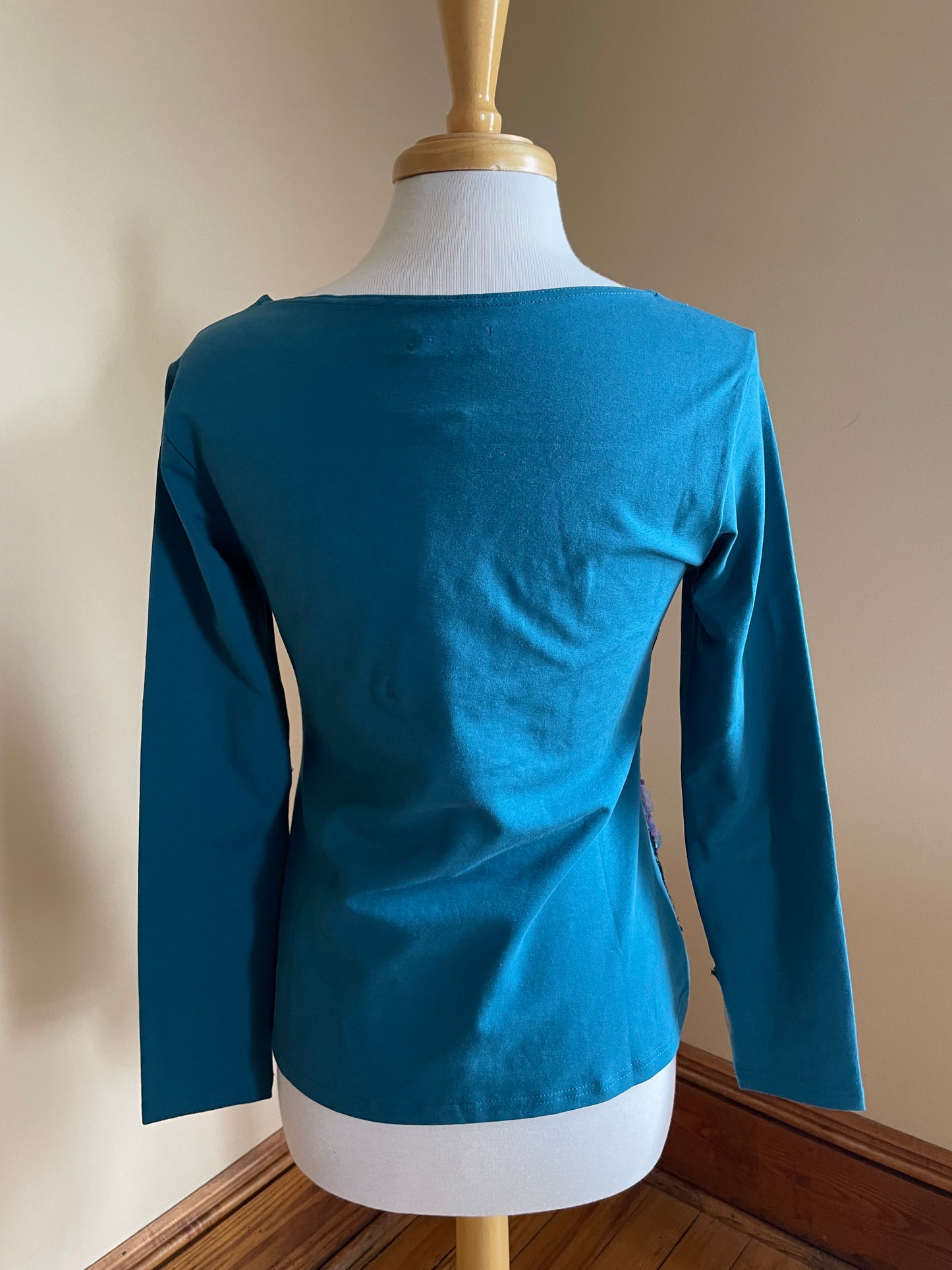 Textured Top -Teal