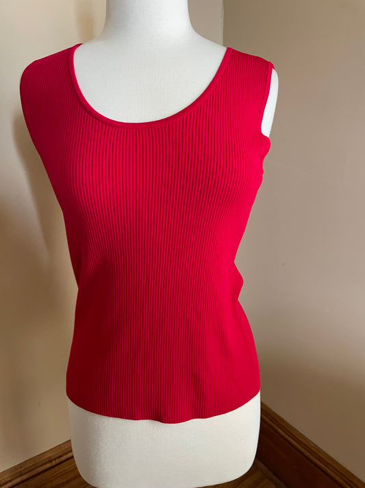 Red Shell Tank Top