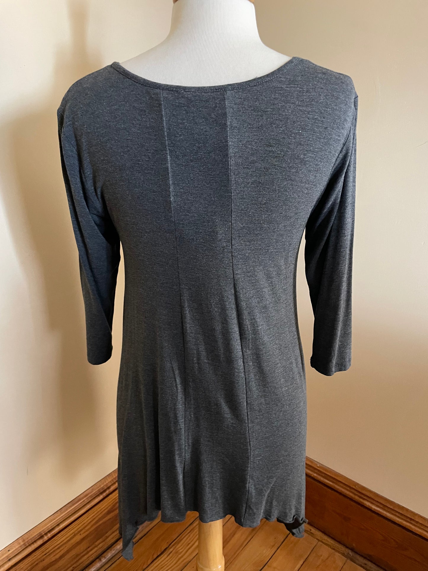 Assymetric Tunic- Grey