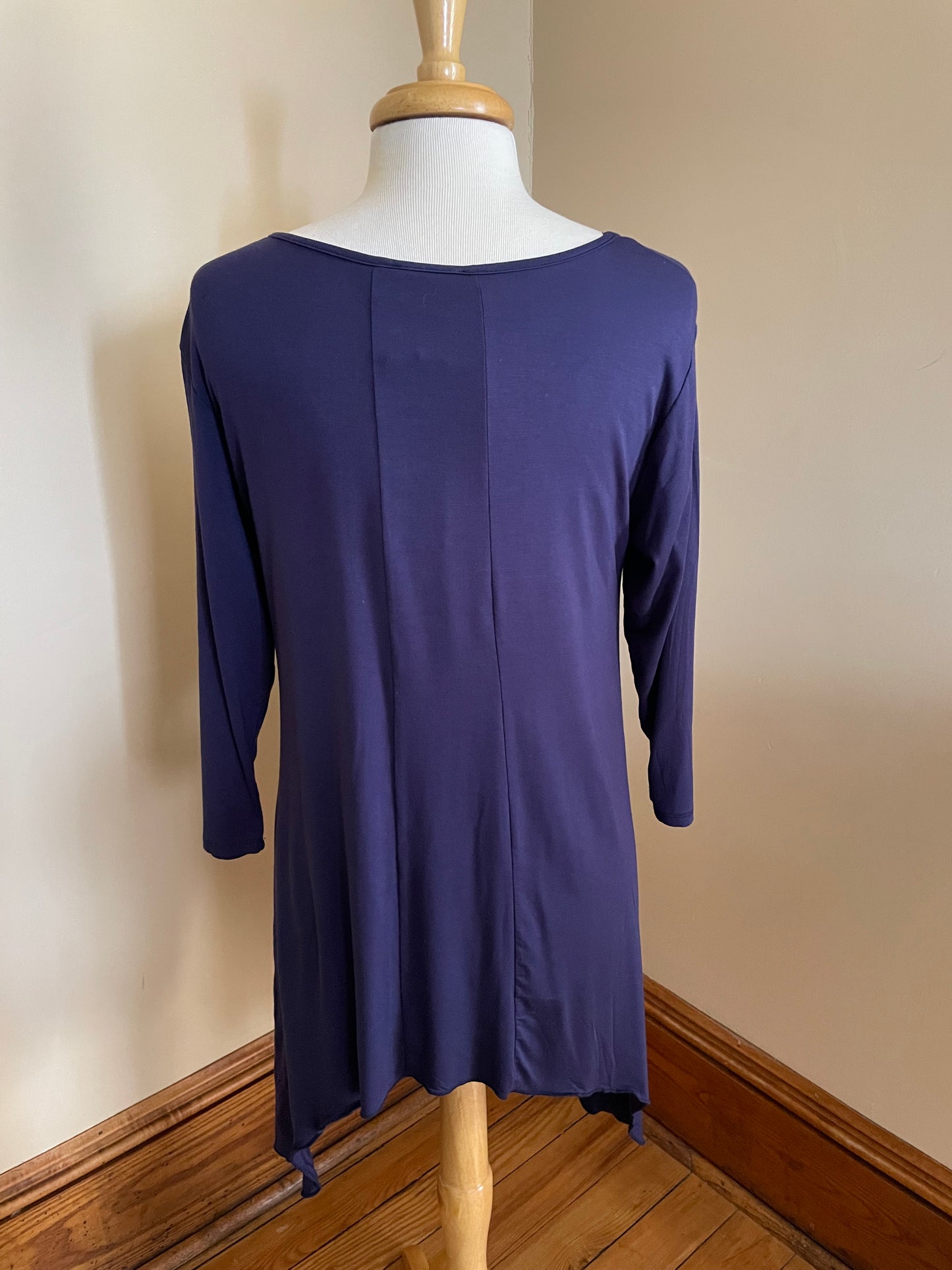 Assymetric Tunic- Blue