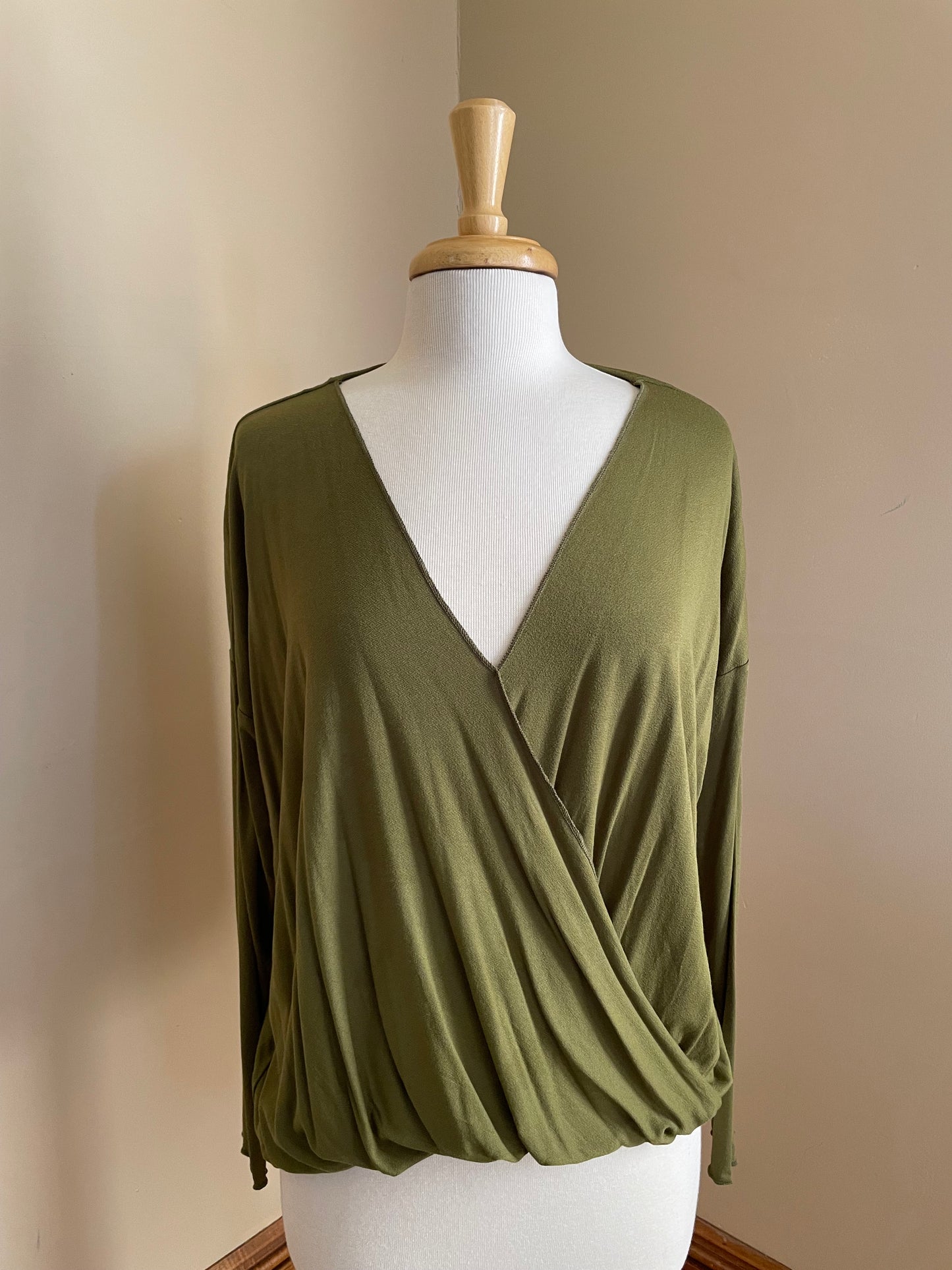 Wrap Top - Olive