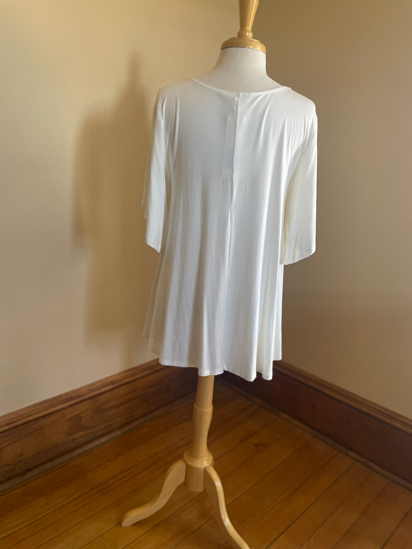 Short Sleeve Top - Ivory