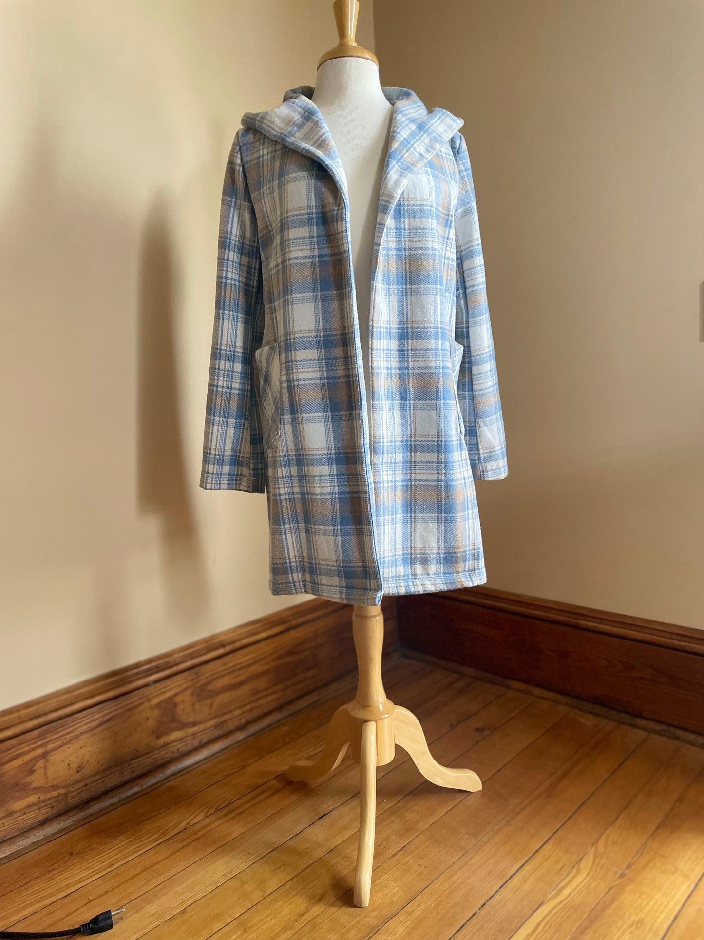 Plaid Jacket - Blue