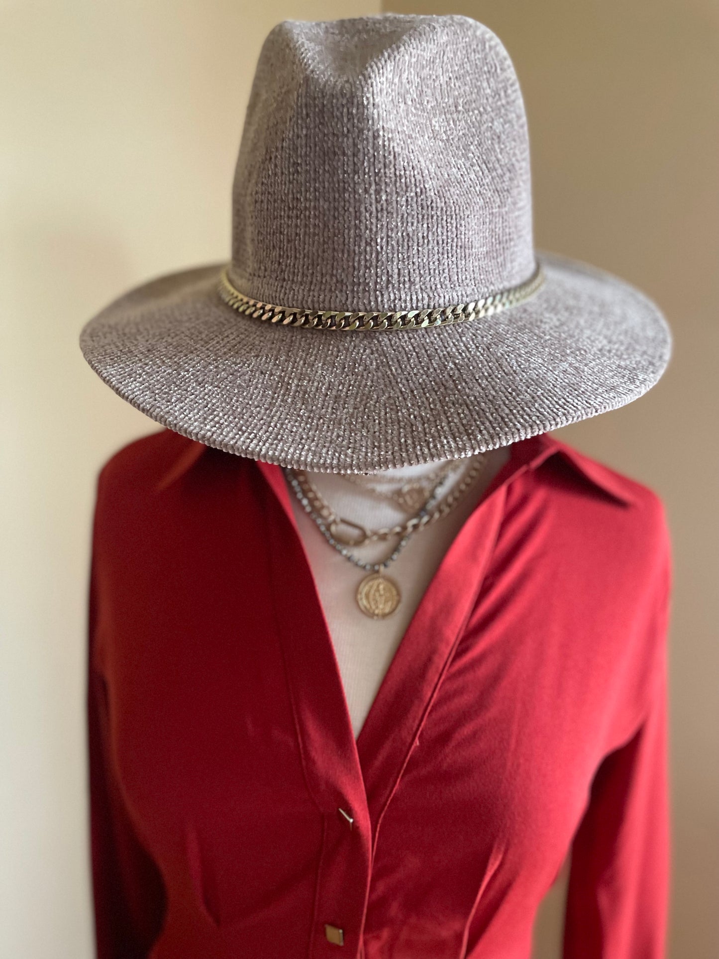 Dress Pleated - Burnt Orange