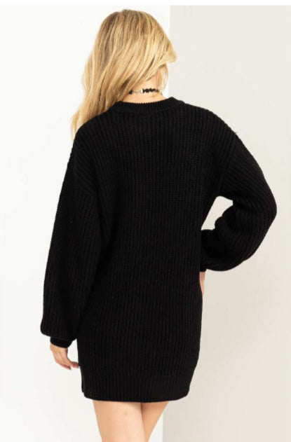 Long Sweater -Black