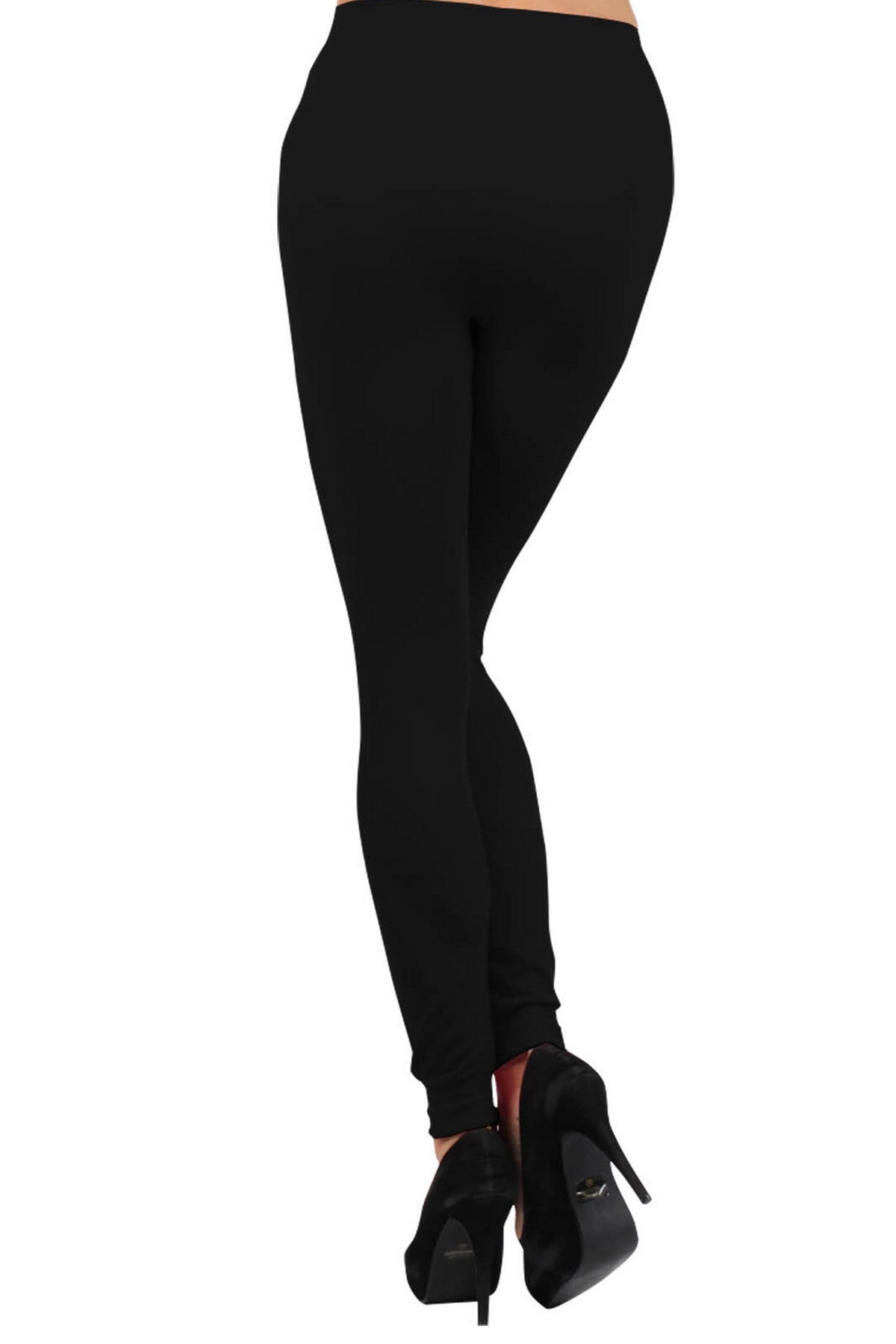 Fleece Leggings – Black