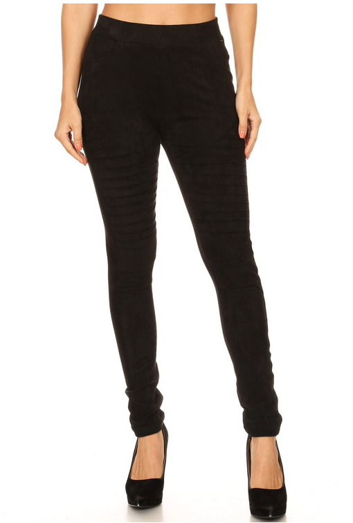 Moto Leggings - Black (run small)