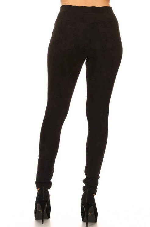 Moto Leggings - Black