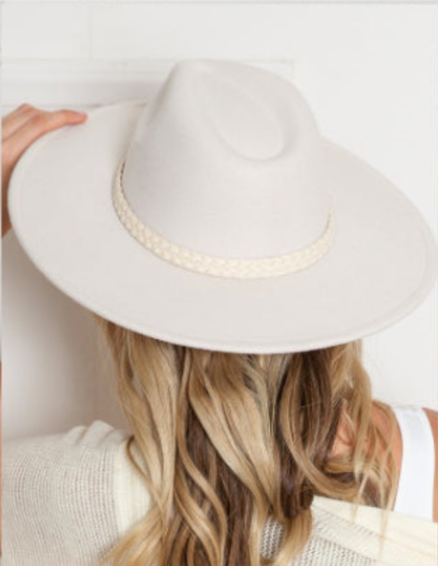 Coyote Pass Fedora - Cream