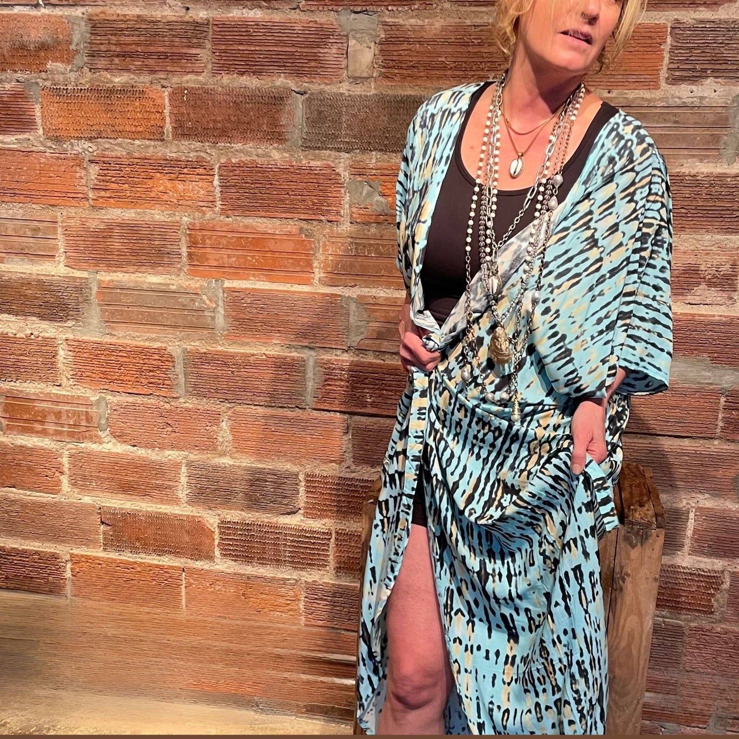 Boho Kimono Blue