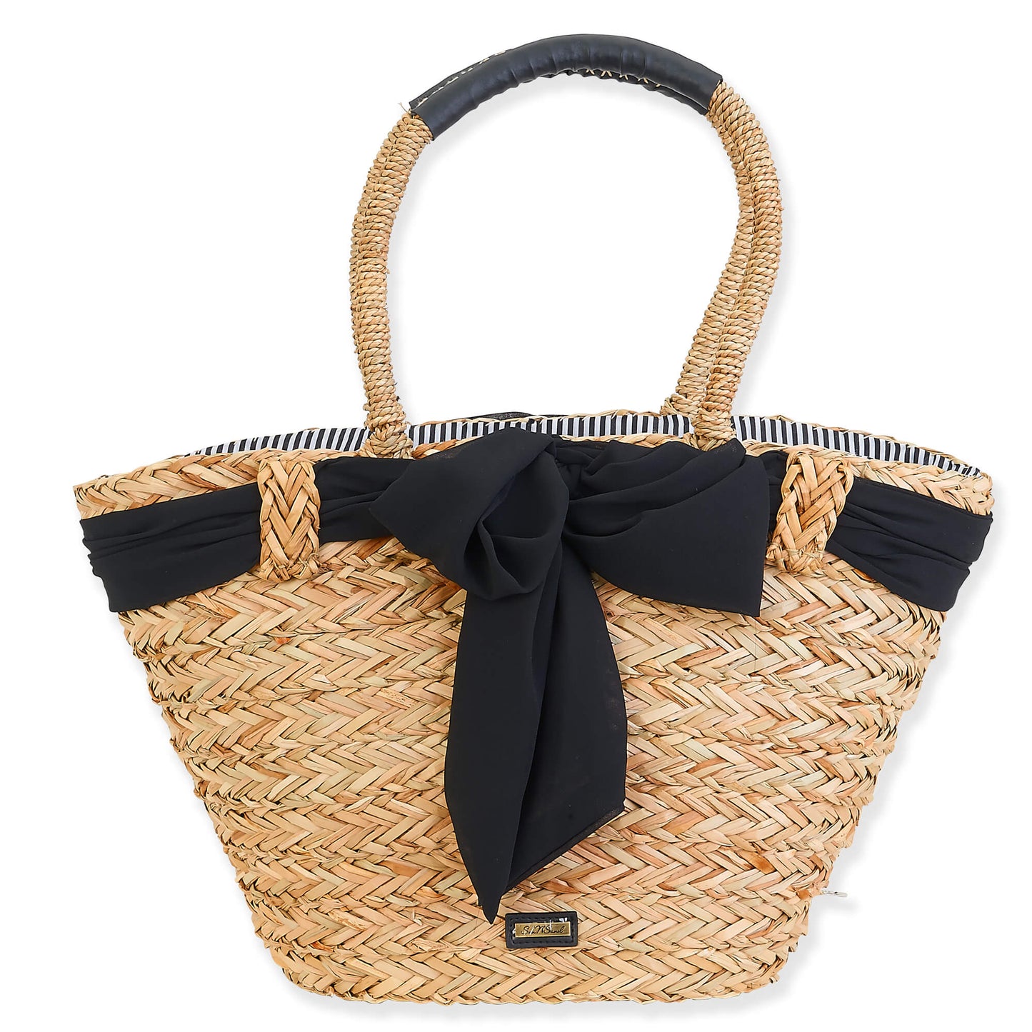 Alicante Natural Straw Shoulder Tote