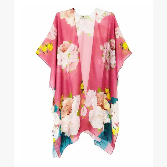 J450 - Floral Kimono/Cover-Up