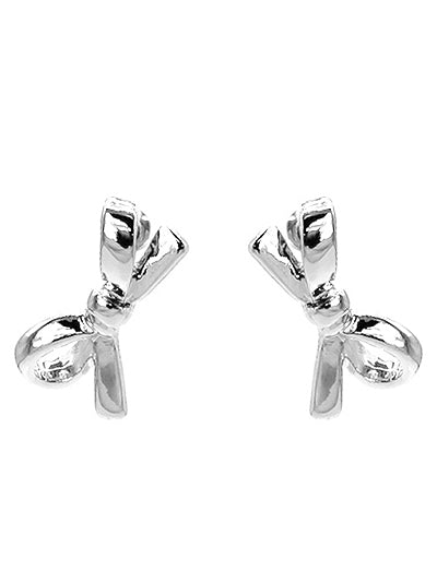 W400-28031R - Bow Post Earrings