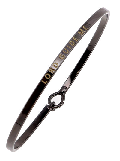 W400-BM7992HTG - Message Brass Bangle