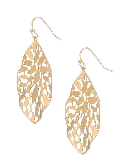 W400-E1841MG - Filigree Earrings