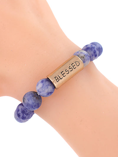 W400-JB6002BLU - Blessed Bracelet