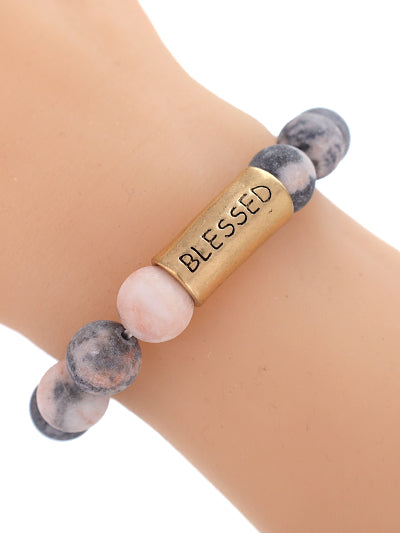 W400-JB6002GRY- Blessed Bracelet