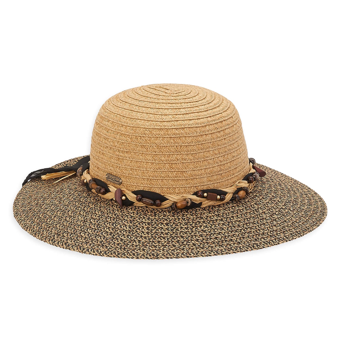 Paper Braid Wide Brim Hat