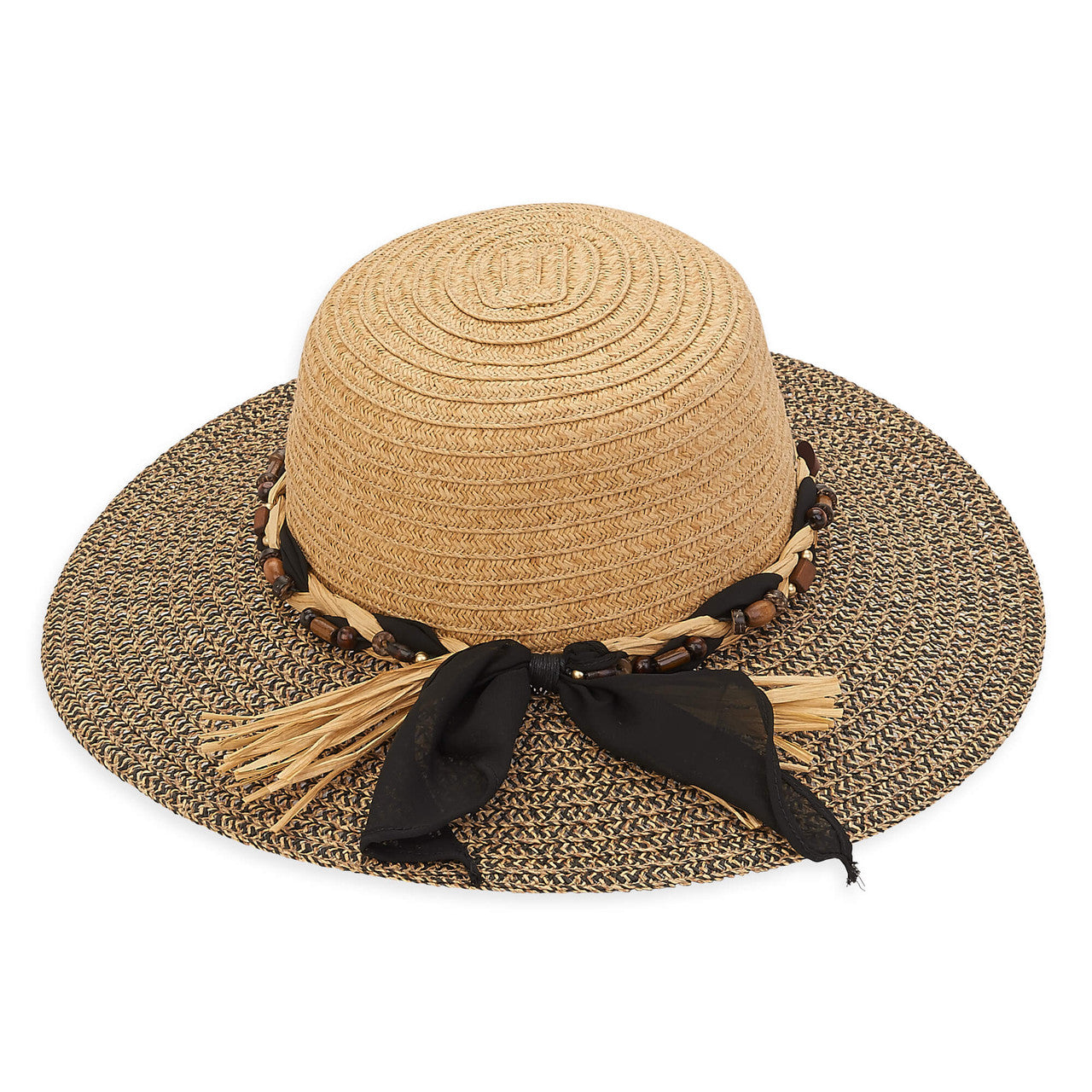 Paper Braid Wide Brim Hat