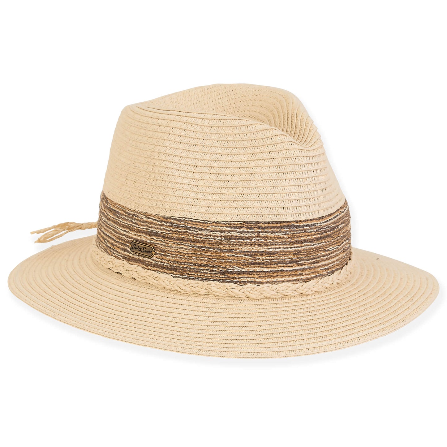 Pamu Women's Paper Braid Fedora Hat